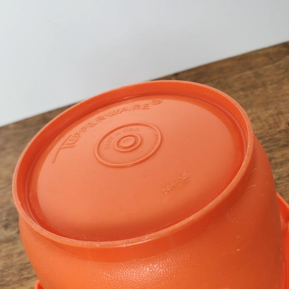 Aiguiseur à Main Tupperware Orange - Bon état - Vintage