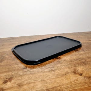 Tupperware Modular Mates Black 1610 Rectangle Replacement Seal Lid
