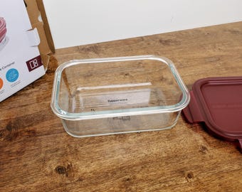 TUPPERWARE Bräter TUPPERWARE Premia glass 2.1 L