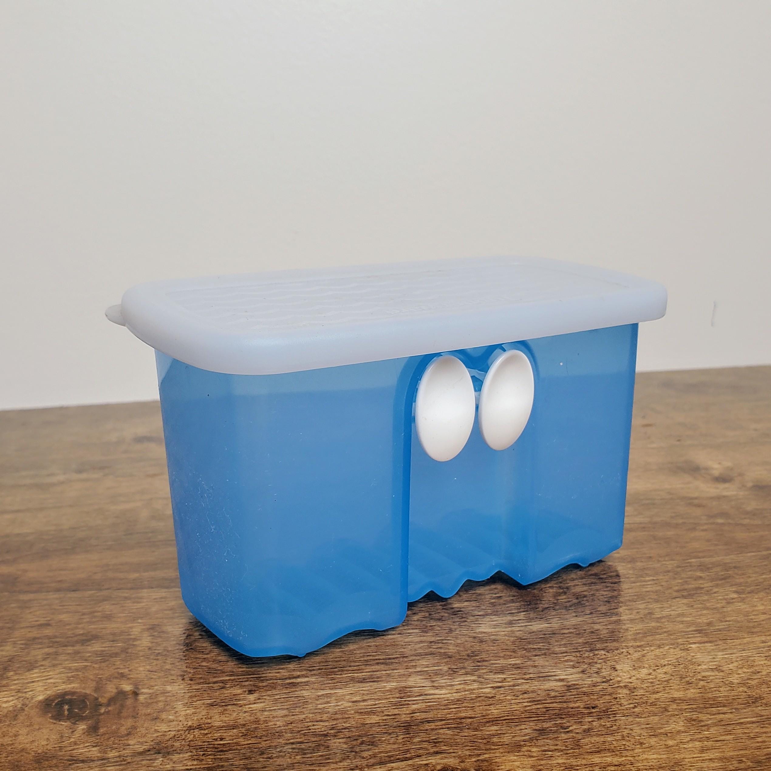 Tupperware Fridgesmart Mini 1.5 Cup Berry Veg Crisper #4735 Blue