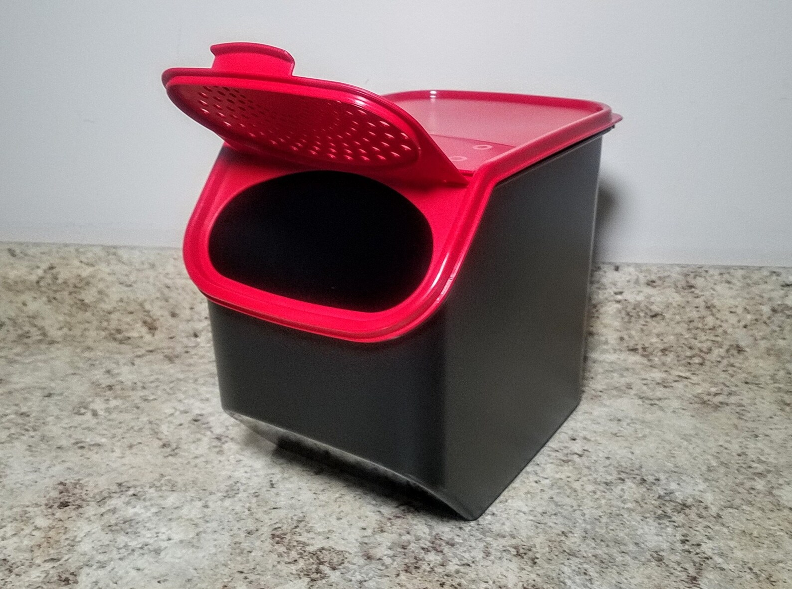 Tupperware Black Modular Mate Potato Smart Container Etsy