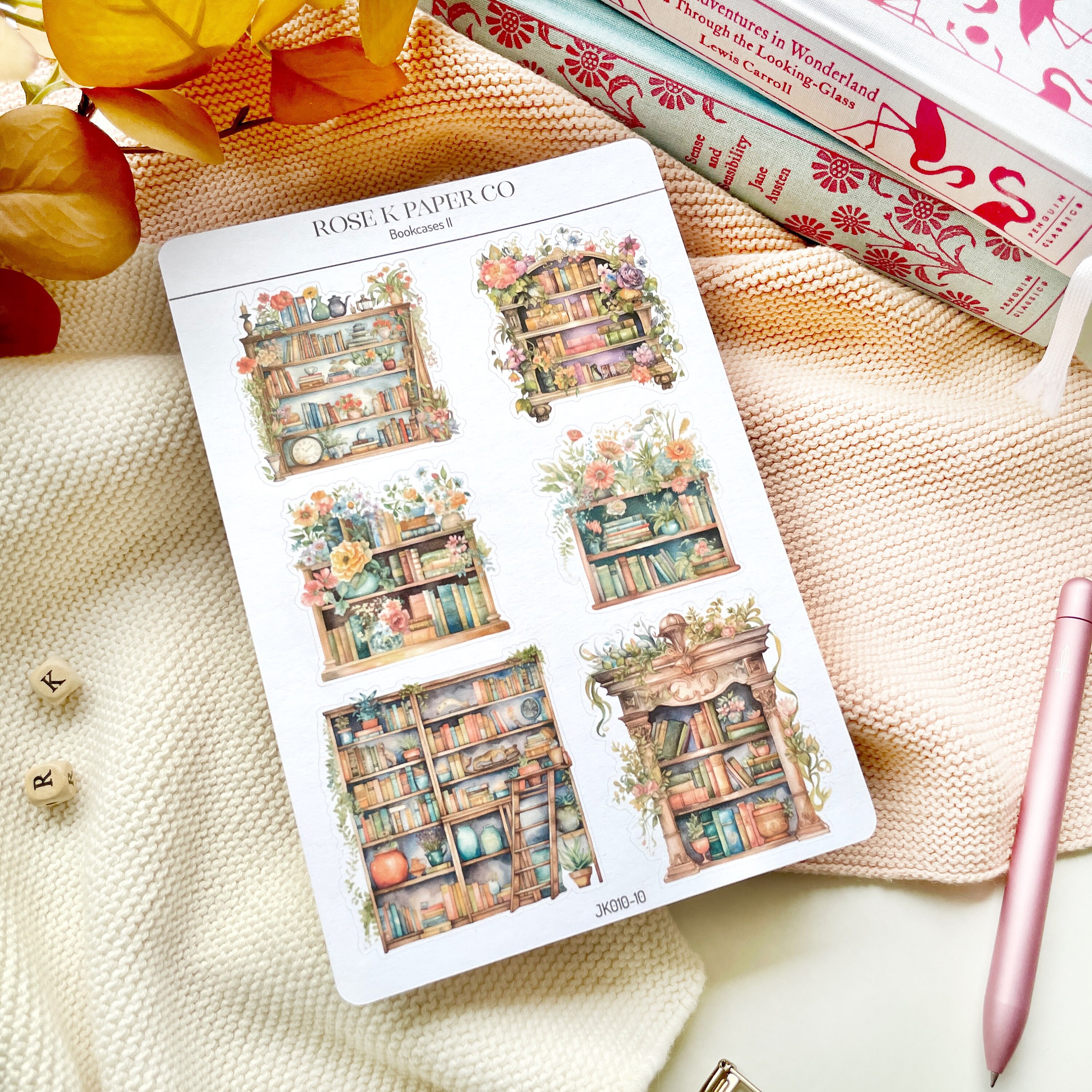 Bookcases II | Book Storefront | Reading Journal - Planner or Journal ...