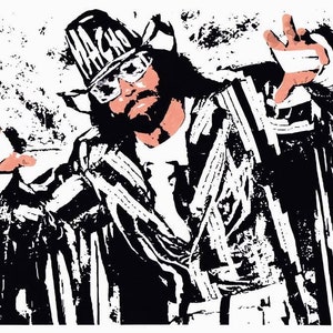 Macho Man Randy Savage Painting