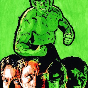 The Incredible Hulk - Original Painting