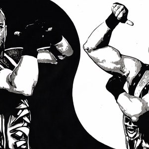 Rob Van Dam - Original Painting