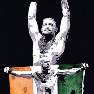 Conor McGregor - The Pride Of Ireland - Original Painting