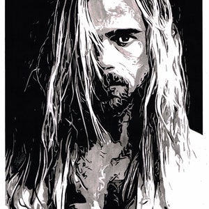 Brad Pitt - Original Painting