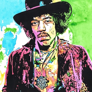 Jimi Hendrix Painting