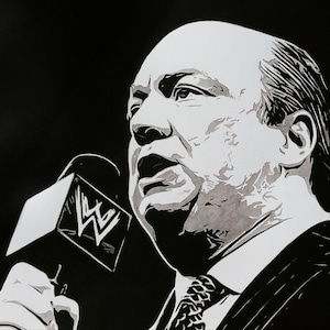 The Advocate Paul Heyman - Original Painting