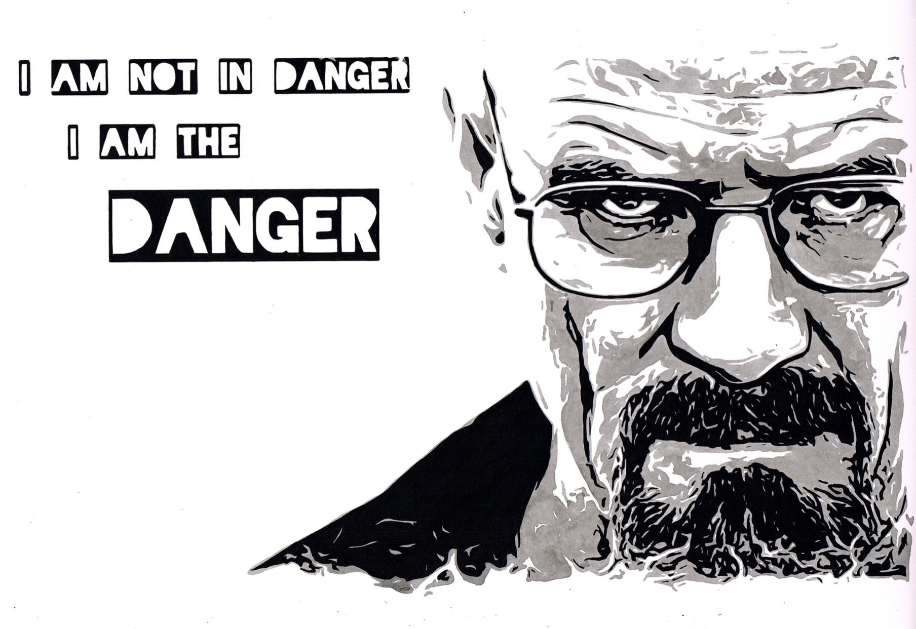 Breaking Bad I Am The Danger Wallpaper