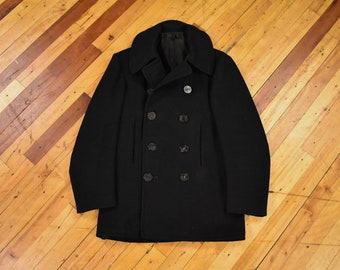 1950s U.S. Navy Peacoat Size 40 Men's 