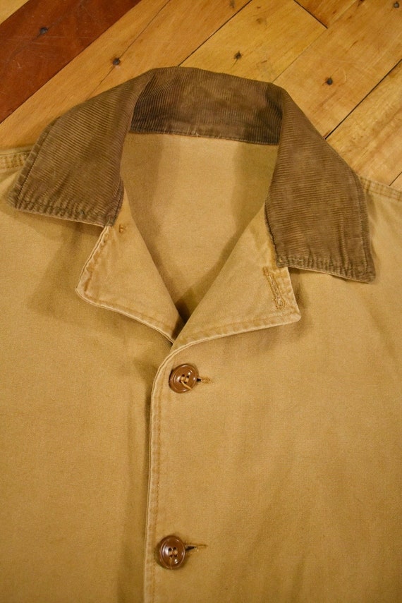 50s Field Jacket Size Small Duck Canvas Hunting V… - image 3