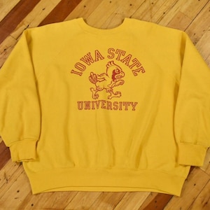 70er Jahre Iowa State Universität Sweatshirt Größe XL Vintage