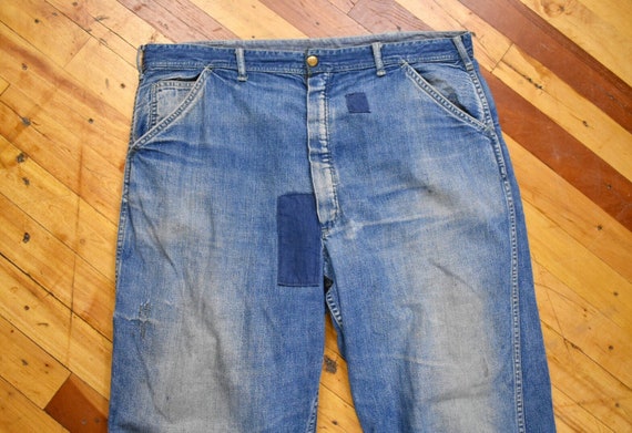 50s Carter’s 39 x 29 Denim Carpenter Jeans Denim V