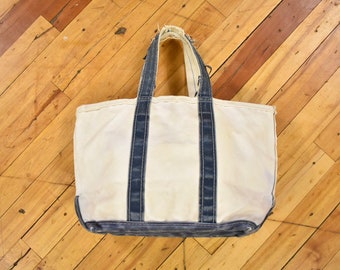 llbean canvas tote bolsa
