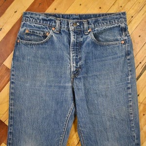 80s Levis 517 Size 32 x 30 Bootcut Flares Denim Vintage Jeans
