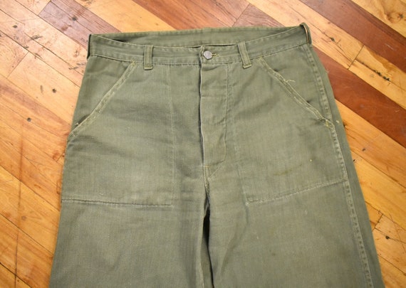 40s HBT Trousers 32 x 28 U.S. Military Army Pants