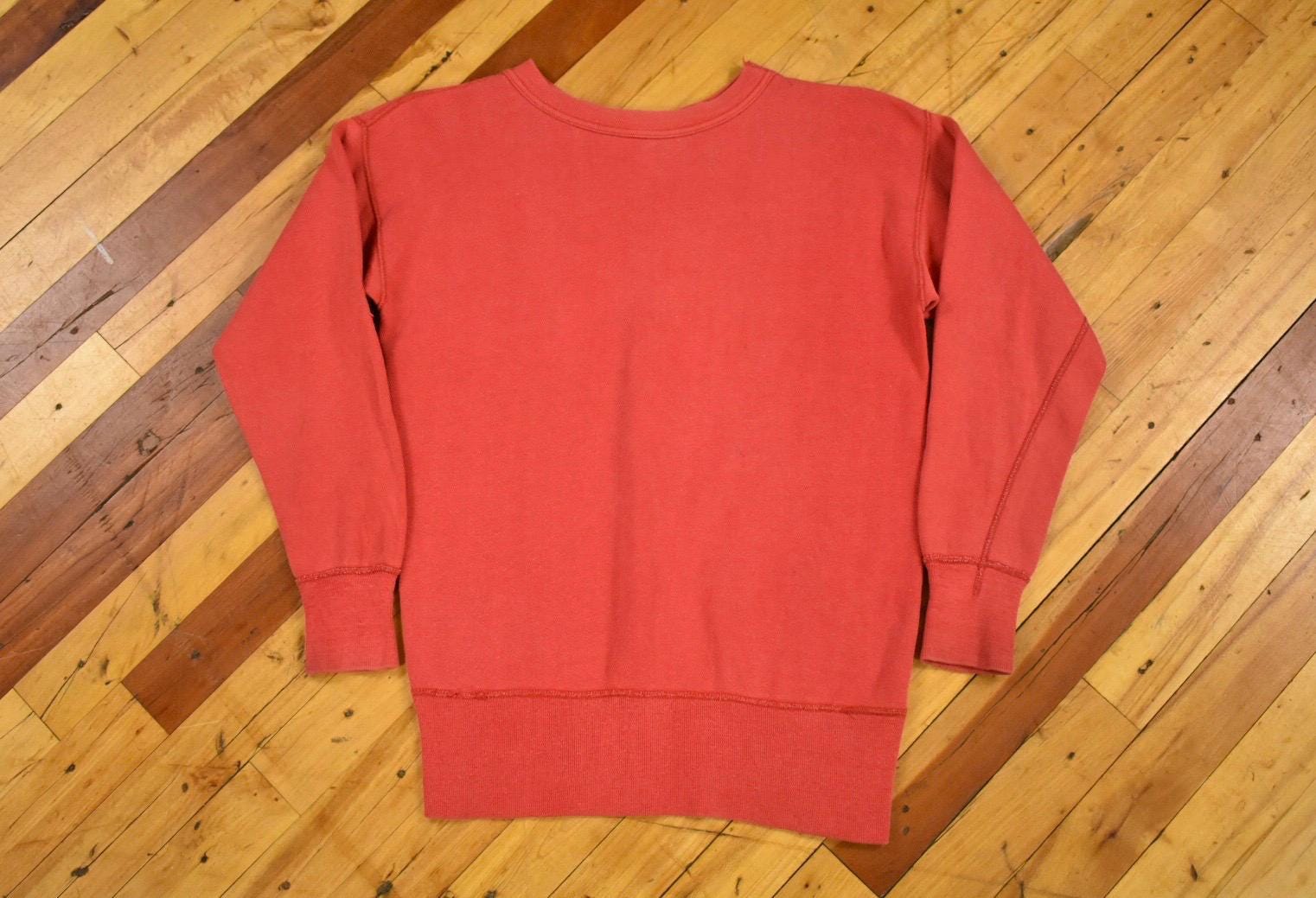 1950s Sun Faded Red Hoodies - Etsy