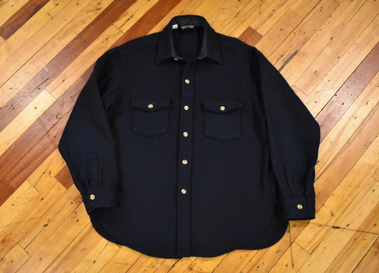 Vintage Navy Cpo Wool Shirt - Etsy Vintage Navy Cpo Wool Shirt - Etsy