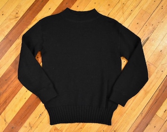 1940s U.S. Navy Wool Deck Sweater Size XS Military Issue WWII