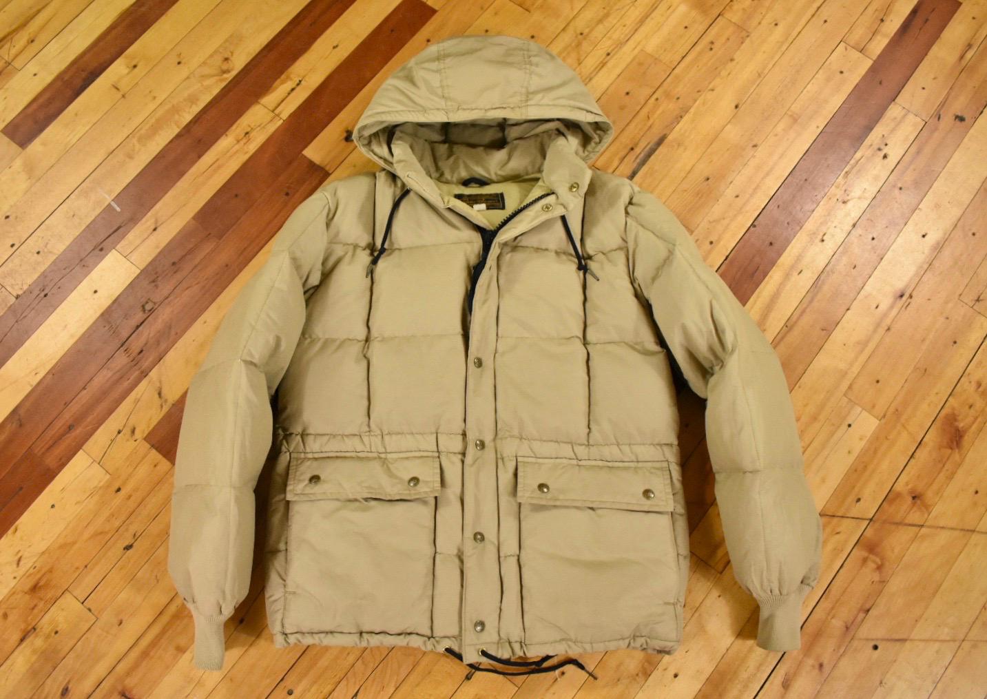EDDIE BAUER Down Jacket Vintage 70s to 80s Goose SIZE: M