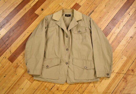 50s LL Bean Womens Field Coat Size Large Hunting & Fishing Jacket
