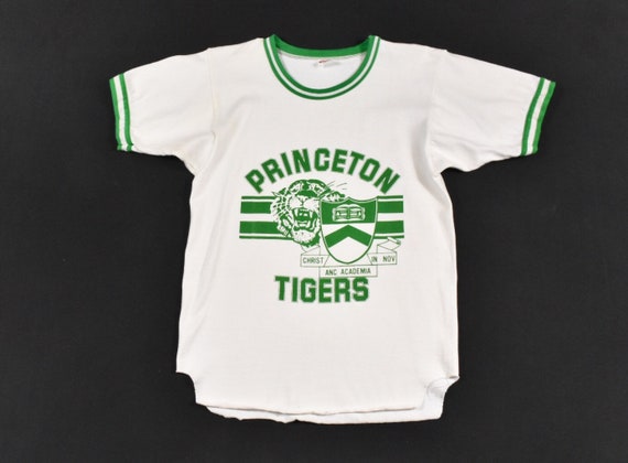 70s Princeton Tigers Small Jersey Ringer T-Shirt T