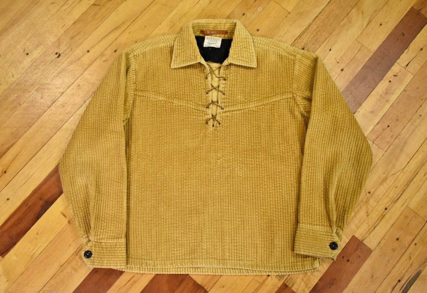 60s Campus Size Medium Wide Wale Corduroy Pullover Jacket 60s Campus Size Medium Wide Wale Corduroy Pullover Jacket