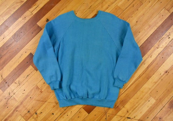 60s Fruit Of The Loom Medium Raglan Sleeve Sweatsh