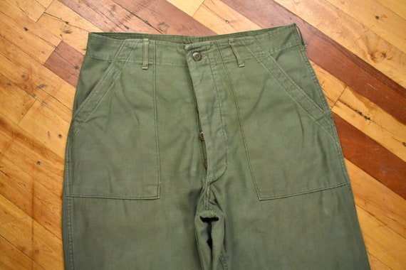 OG-107 Sateen Pants 34 x 30 U.S. Military Army Fat