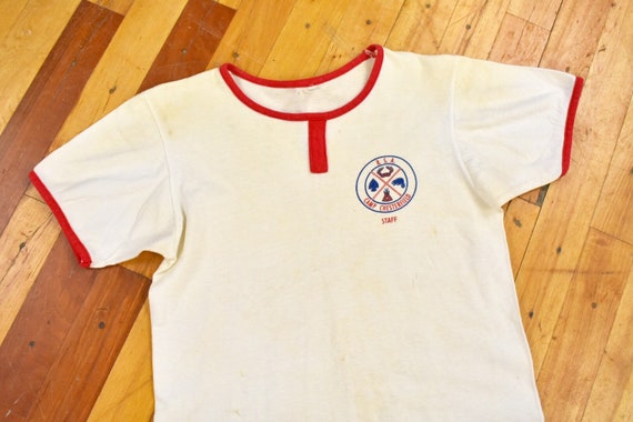 50s 60s Boyscouts Shirt Small Camp Chesterfield BS