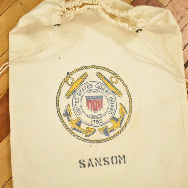Coast Guard Duffel Bag Etsy