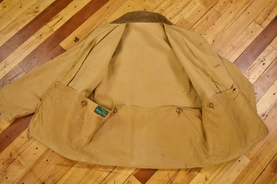 50s Field Jacket Size Small Duck Canvas Hunting V… - image 8