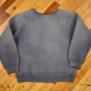 60s Faded Sweatshirt Size Medium Raglan Sleeve Crewneck Vintage - Etsy