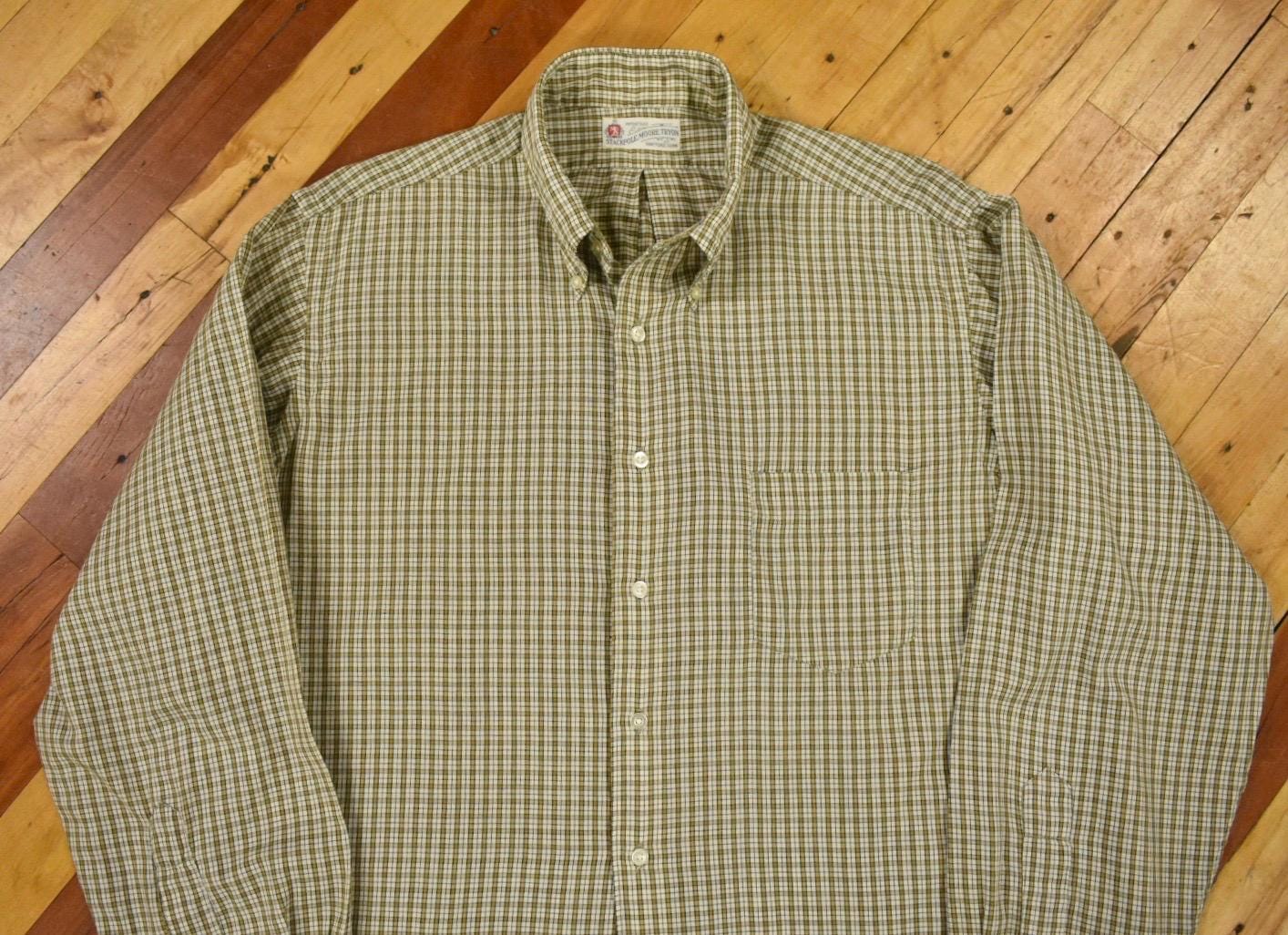 60's Check Shirt - Etsy Canada