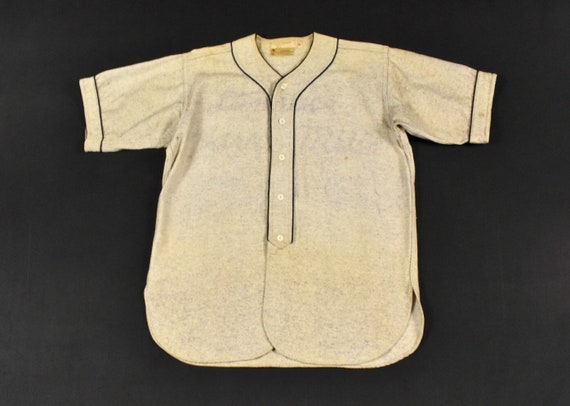 30s 40s Baseball Jersey S/M Uniform Top Sportswear