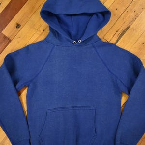 70s Hoodie Size XS Sweatshirt Vintage Raglan Sleeve