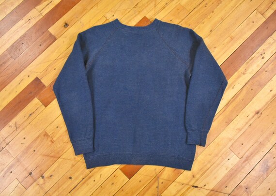 70s Medium Raglan Sleeve Sweatshirt Vintage Faded