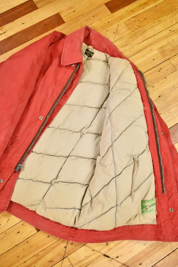 1950s Alaskan Sleeping Bag Down Coat Size Large V… - image 6
