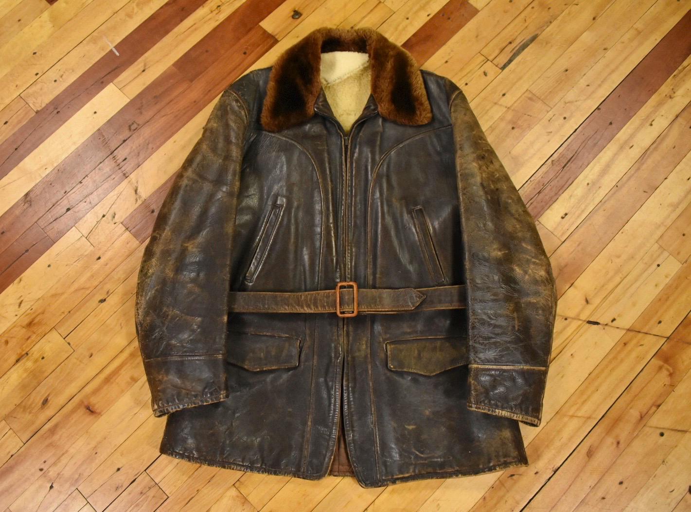 Vintage 1940s Swedish Goatskin Jacket - Medium | Grailed