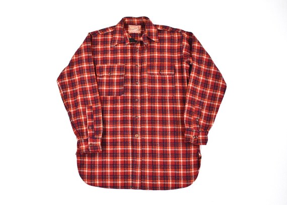 1930’s Wool Chinstrap Work Shirt Men’s Vintage Con