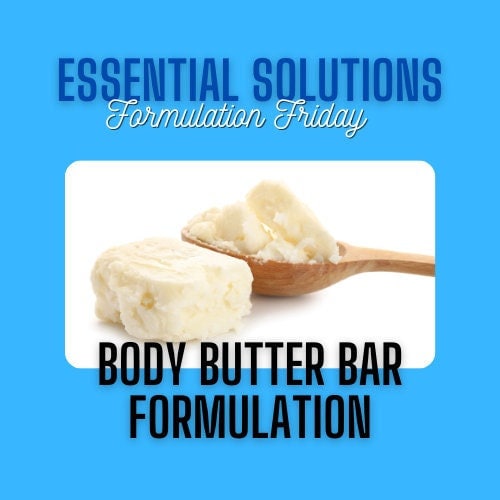 Body Butter Bar Formulation - Etsy