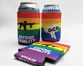 OCD Branded Defend Equality KOOZIE®