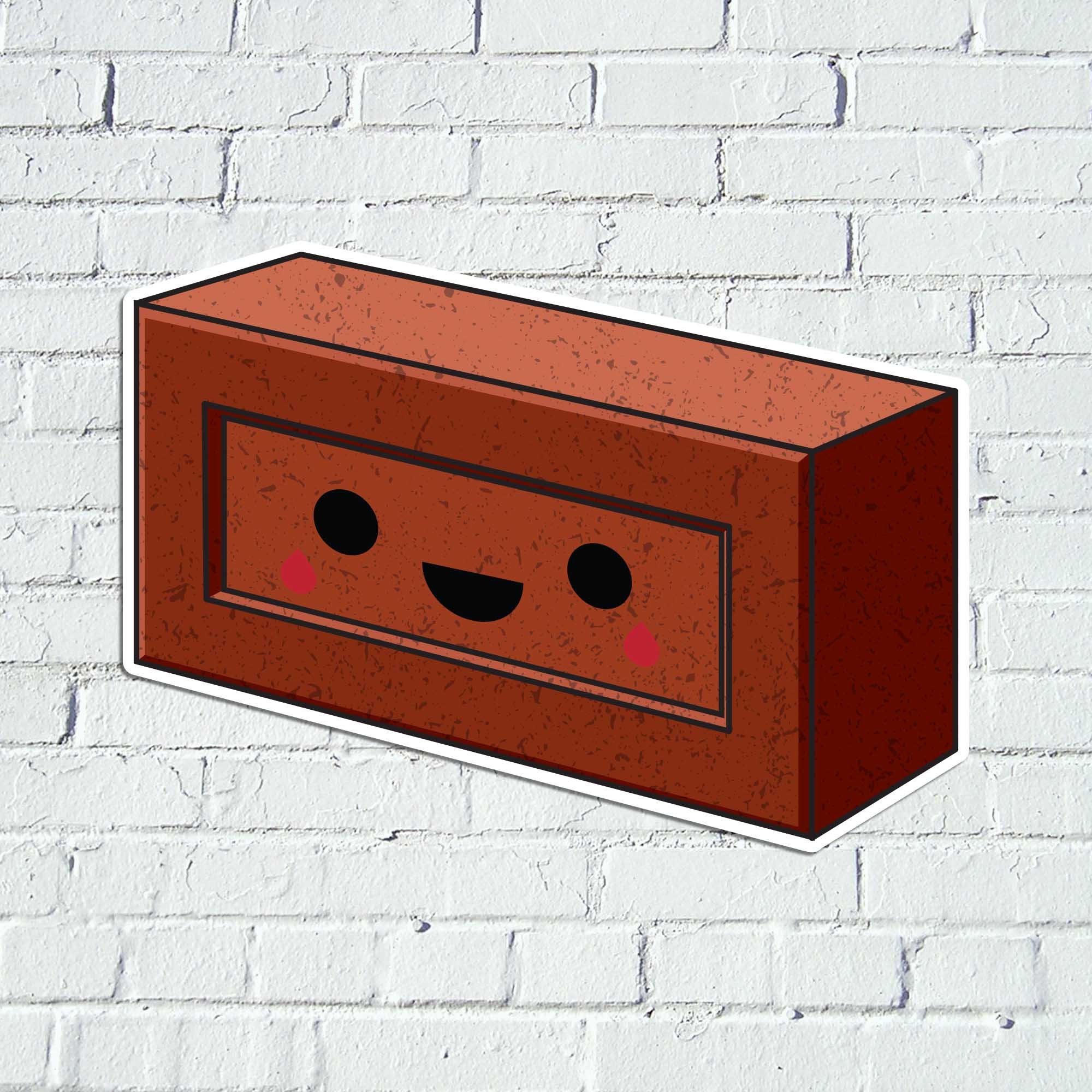 Brick Decal/Sticker Etsy