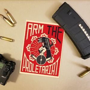 Arm the Proletariat Decal/Sticker