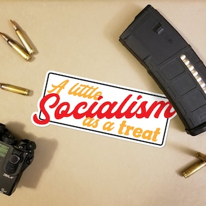A Little Socialism Decal/Sticker