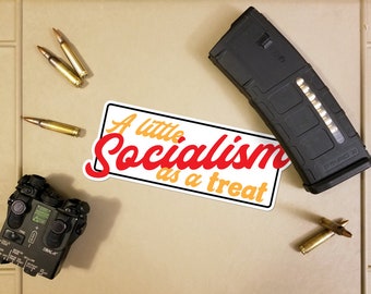 A Little Socialism Decal/Sticker