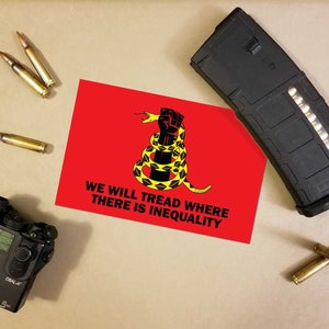 We Will Tread Decal/Sticker