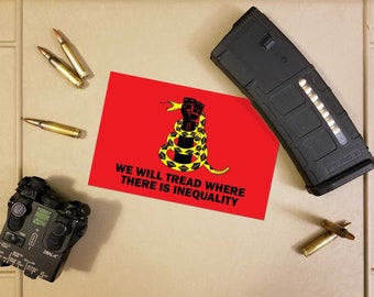 We Will Tread Decal/Sticker