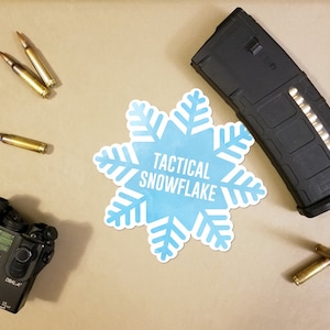 Tactical Snowflake Decal/Sticker